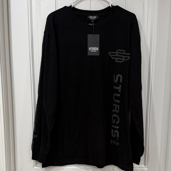 Sturgis Other - Black Sturgis Motorcycle Rally Long Sleeve Men's Tee